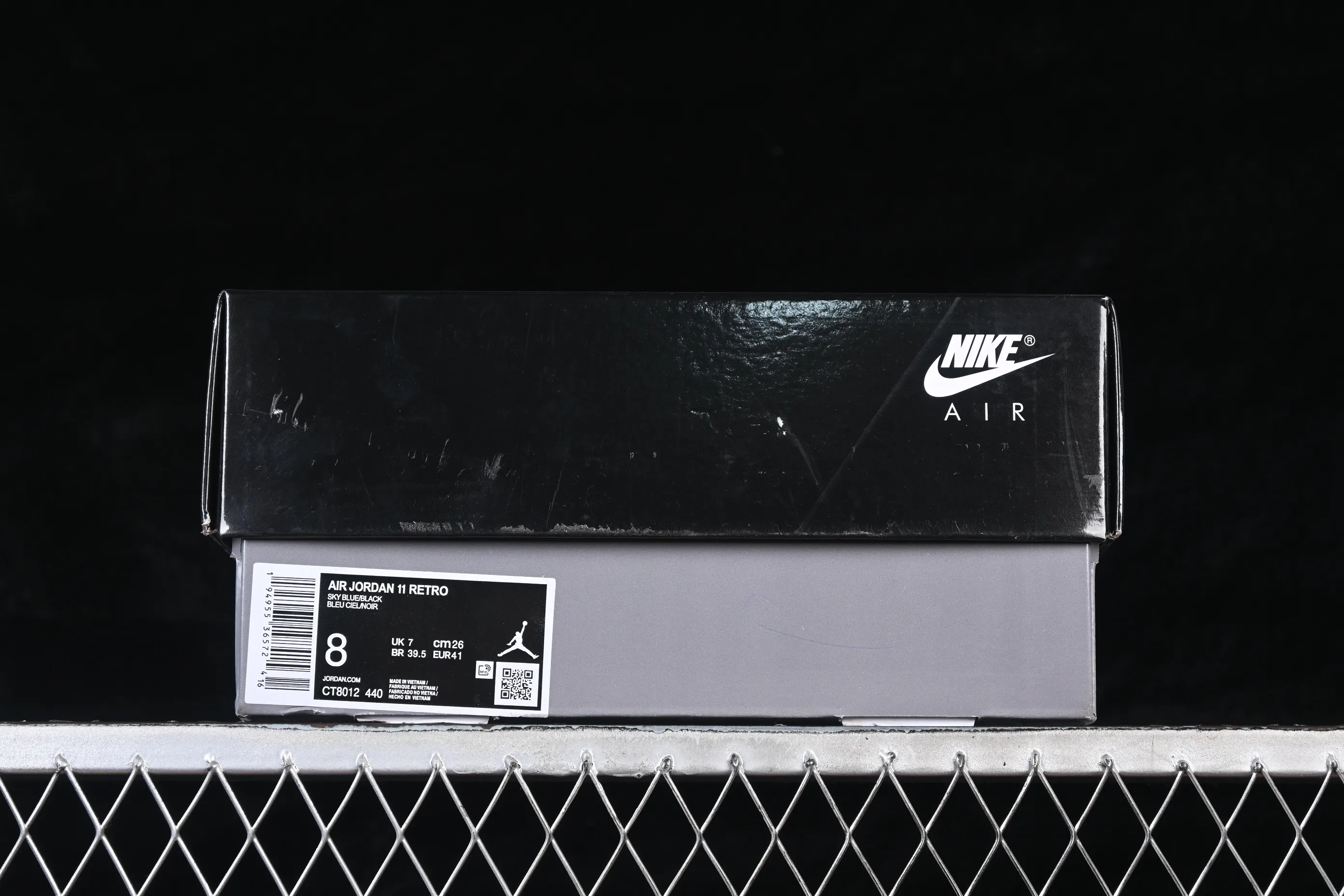 All categories Air Jordan Jordan series basketball shoes Air Jordan 11 Air Jordan 11 Retro AJ11 Joe 11 blue and black CT8012-440